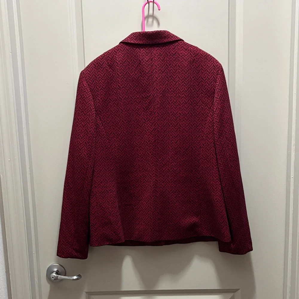 Nine West Red Blazer - Picture 3 of 5